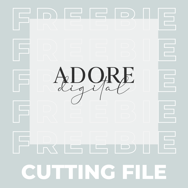 Cutting File Freebie