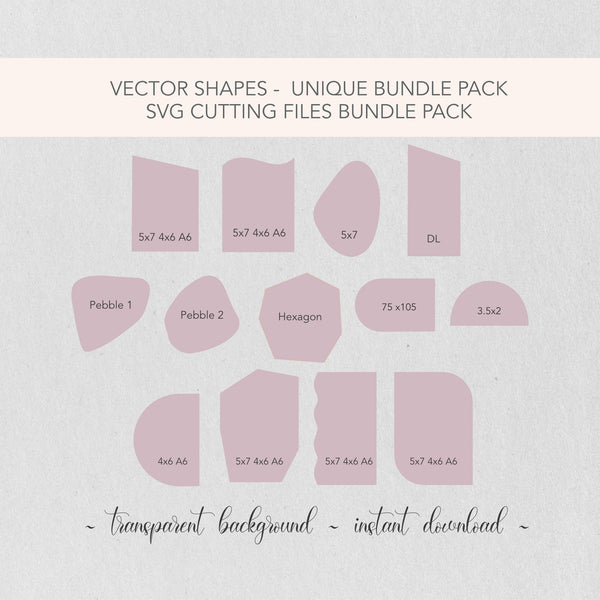 Wave Scallop Edge Cut File, Editable SVG Template File